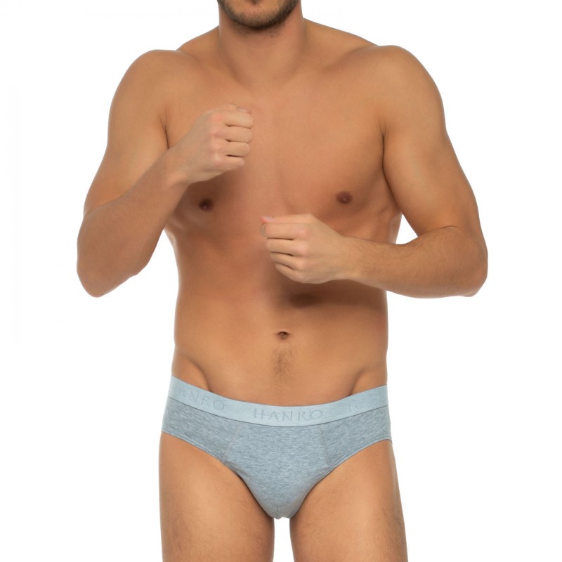 Boxerman_Herrenunterwäsche_HANRO_2-erSet_Slips_Grau&Blau