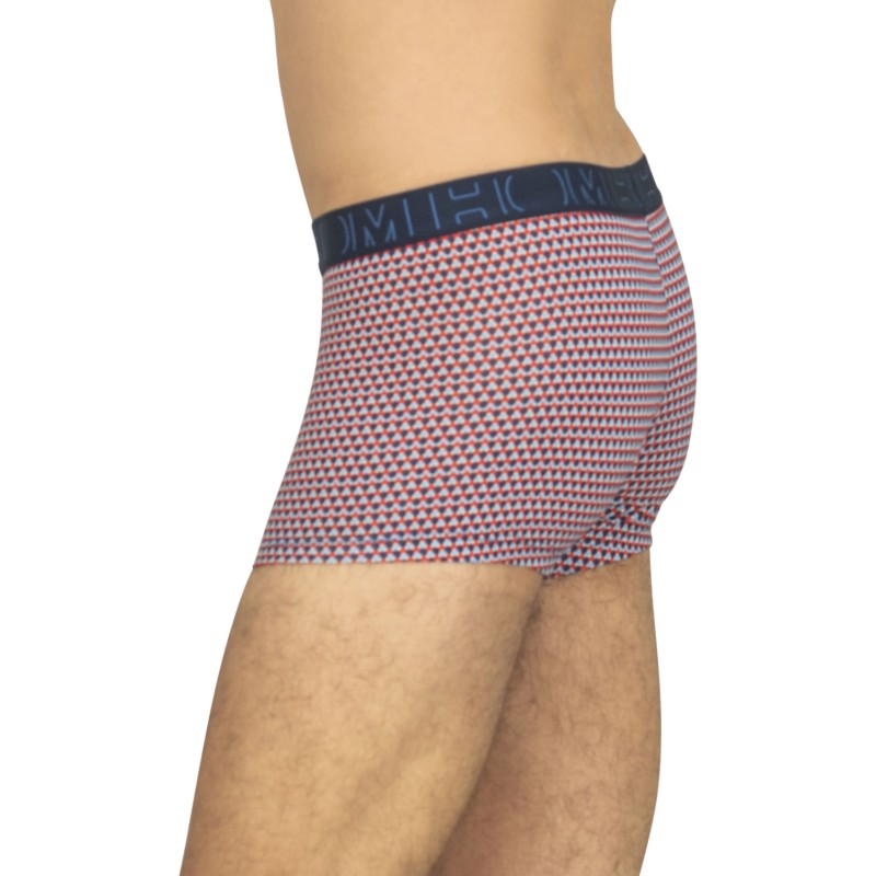 HOM_3-erSet_Trunks_Blau&_Blau_mit_Muster