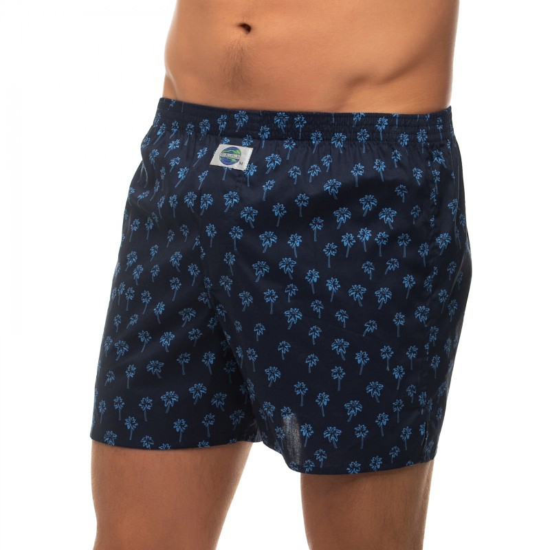 Boxerman_Herrenunterwäsche_D.E.A.LInternational_Boxershorts_Blau Motiv