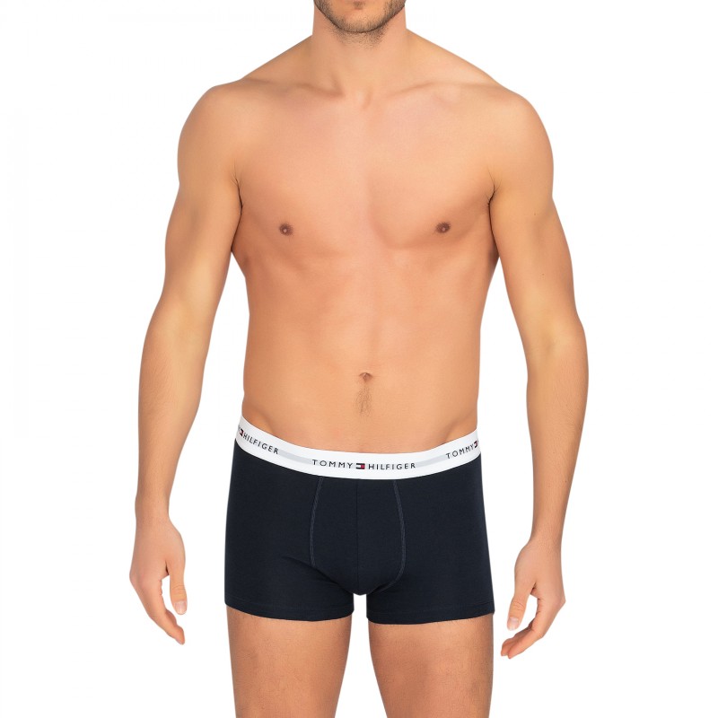 TommyHilfiger_3-erSet_Trunks_Orange,Dunkelblau&Grün