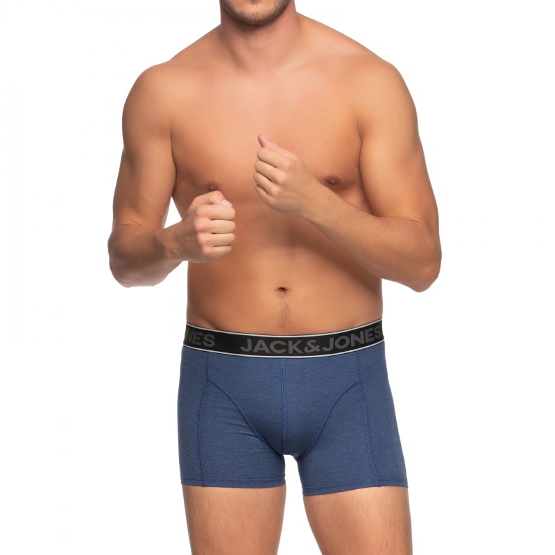 Boxerman_Herrenunterwäsche_Boxershorts_Jack & Jones_3-er Set_Trunks_Blau