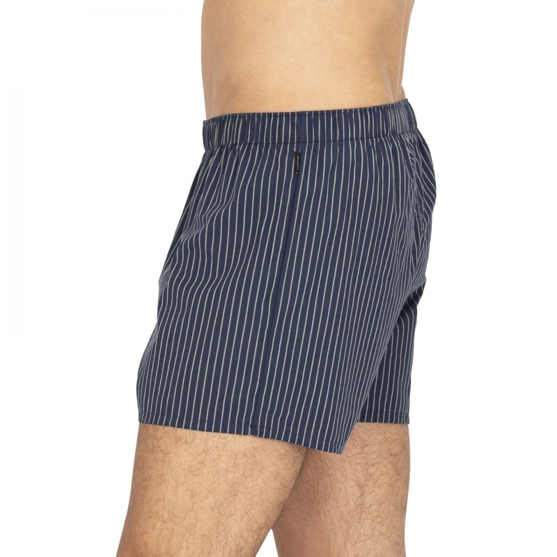 Hanro_Boxershorts_Blau_gestreift