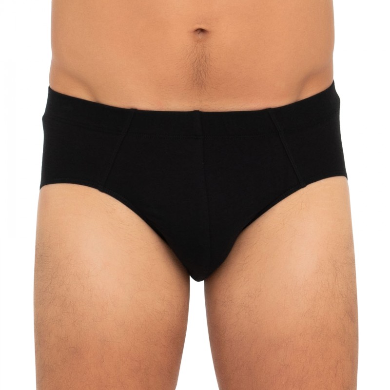 Schiesser 3-er Set Slips Schwarz