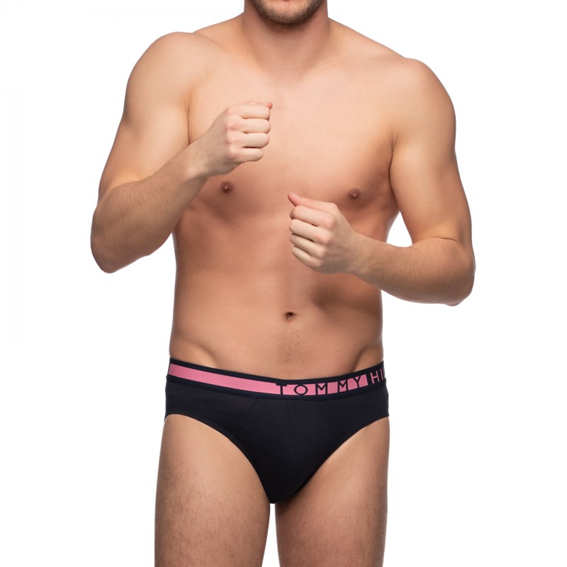 Boxerman_Herrenunterwäsche_Tommy Hilfiger_3-er Set_Slips_Dunkelblau