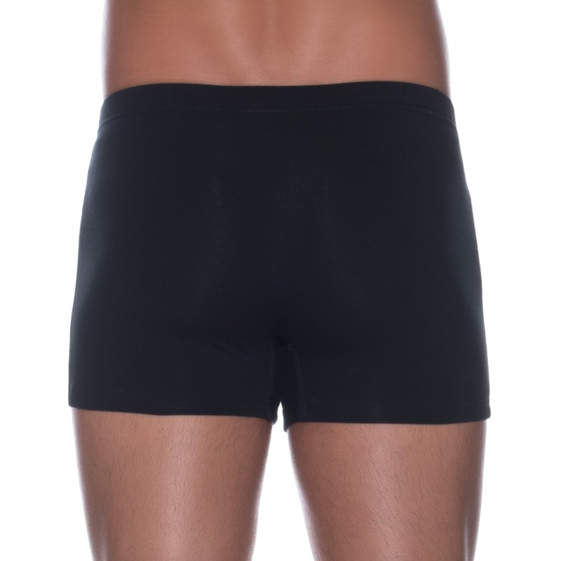 Boxerman_Herrenunterwäsche_Boxershorts_Bugatti_2-er Set_Trunks_Schwarz