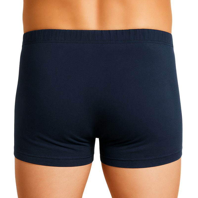 Schiesser_3-erSet_Trunks_Blau_GestreiftSchiesser_3-erSet_Trunks_Schwarz_und_Schwarz_Weinrot_Gestreift