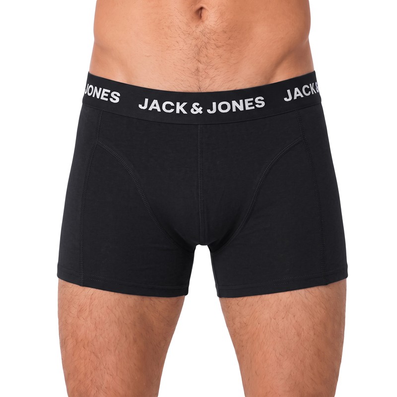 Jack & Jones 5-er Set Trunks Dunkelblau Schwarz verschiedene Muster