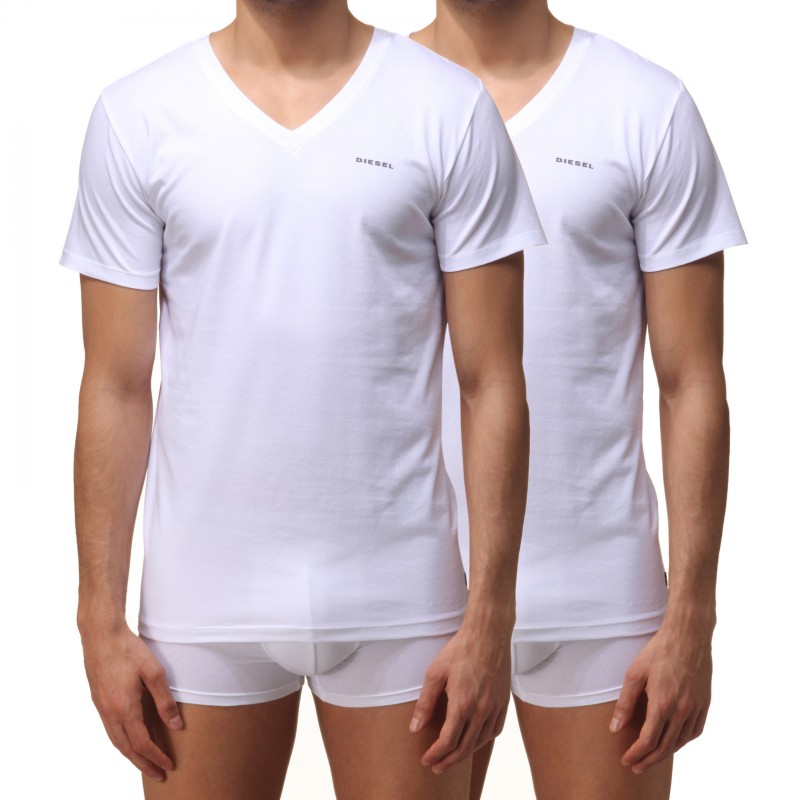 Diesel 2-er Pack T-Shirt Weiss