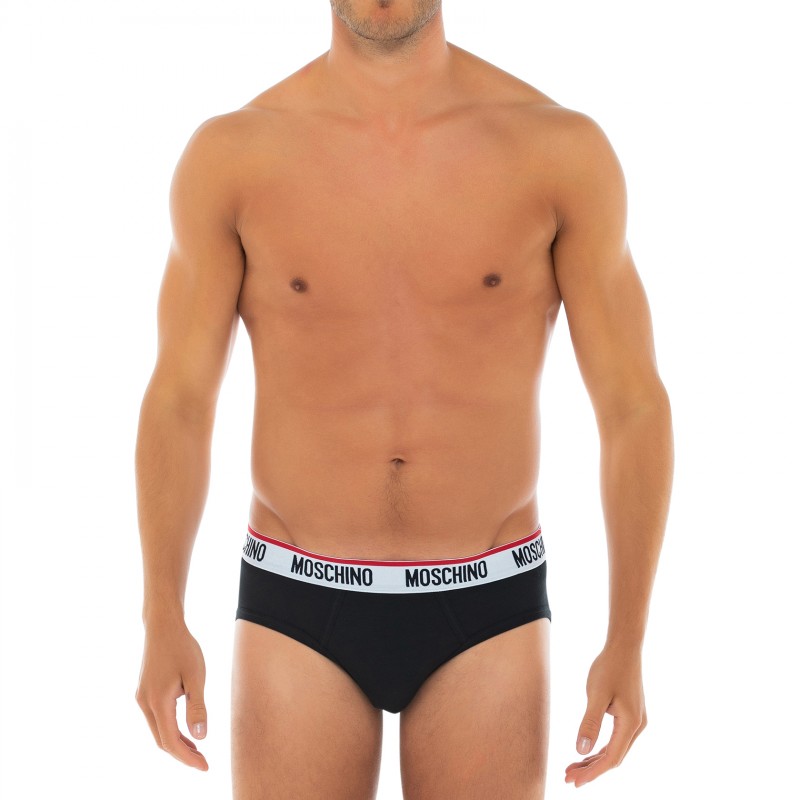 Moschino_3-erSet_Slips_Schwarz