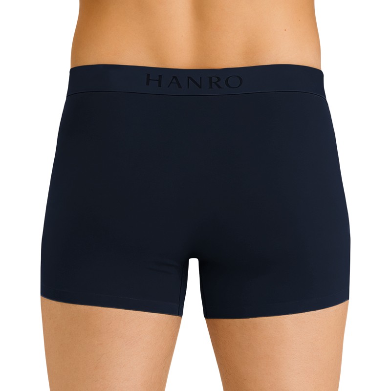 Hanro_2-erSet_Trunks_Blau_&_Schwarz