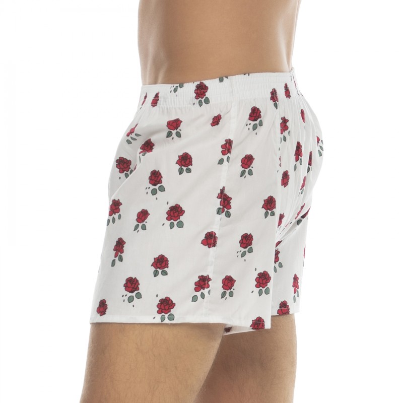 Lousy Livin 2-er Set Boxershorts Weiß & Rot mit Motiv