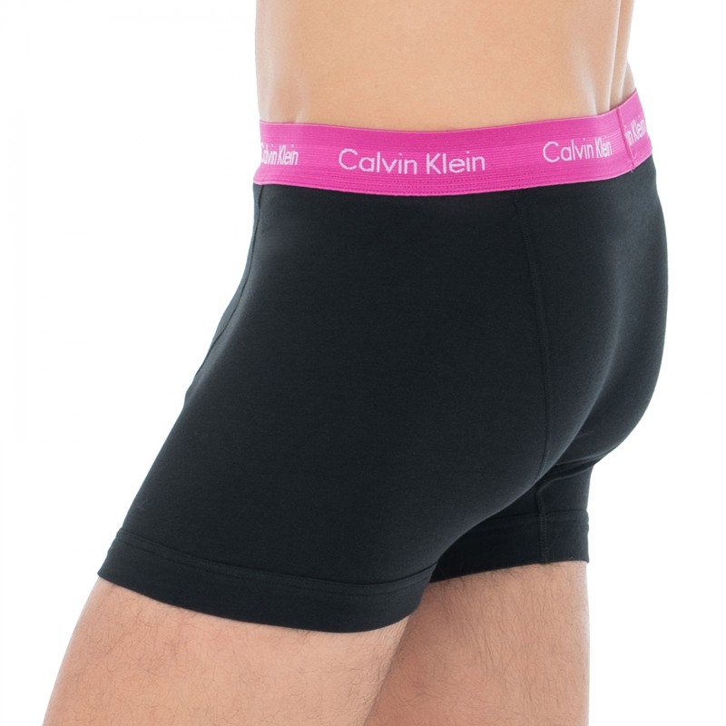 CalvinKlein_3-erSet_BoxerBriefs_Schwarz_mitverschiedenfarbigemWebbund
