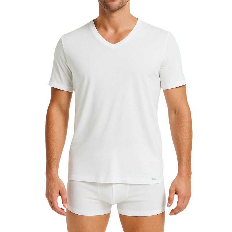 HANRO T-Shirt Weiß günstig online kaufen