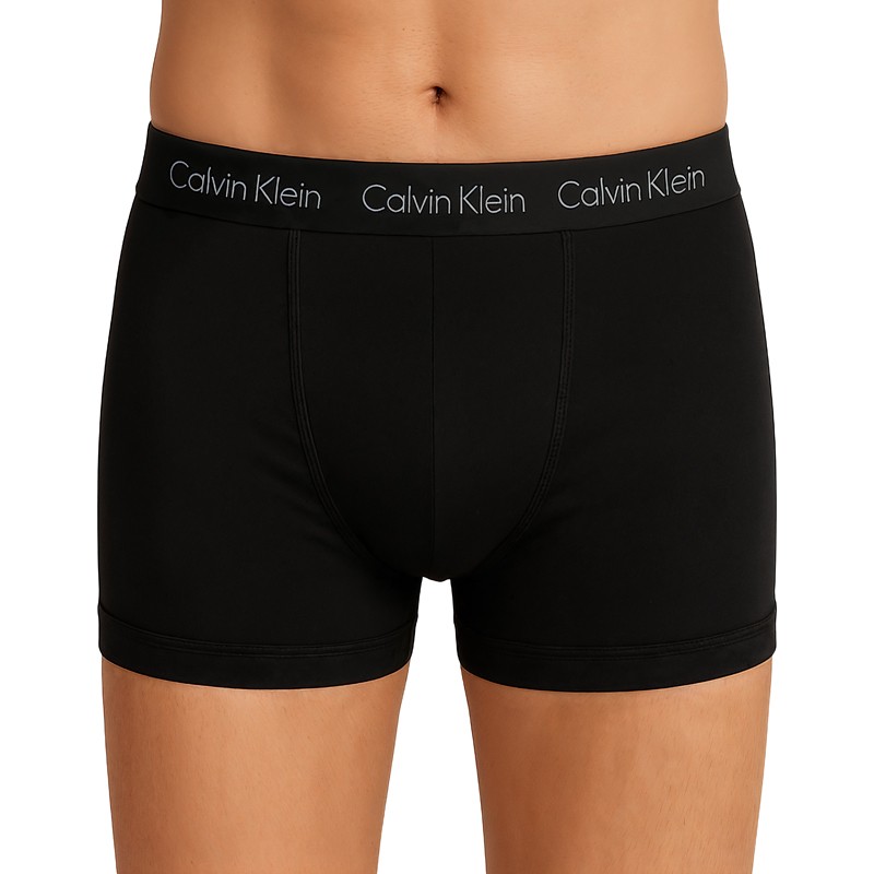 Calvin Klein 3-er Set Low Rise Trunks in Schwarz mit Webbund