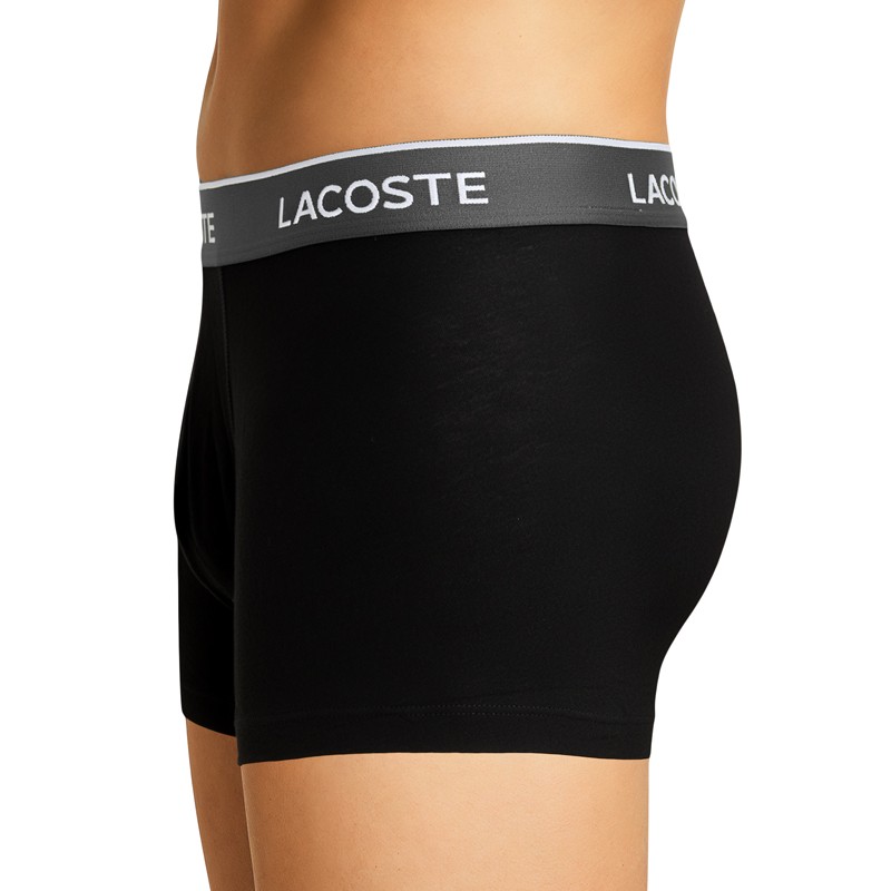 Boxerman_Herrenunterwäsche_Boxershorts_ Lacoste_5-er Set_Trunks_Schwarz