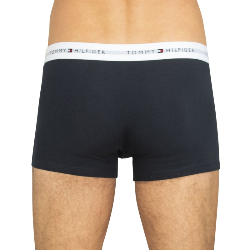 TommyHilfiger_3-erSet_Trunks_Blau_mitverschiedenfarbigemWebbund