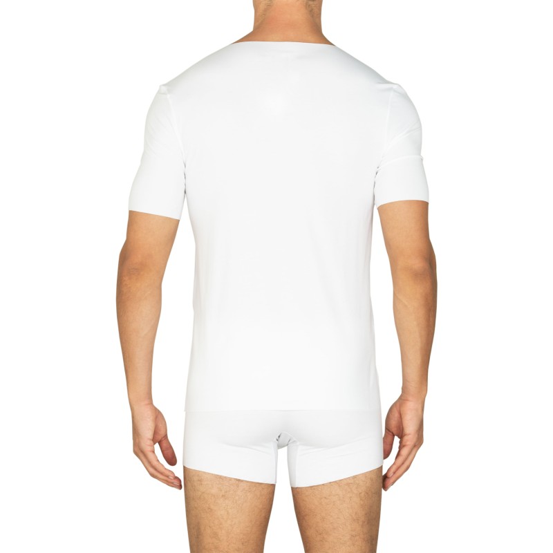 Boxerman_Herrenunterwäsche_Unterhemd_HANRO_T-Shirt_Weiß