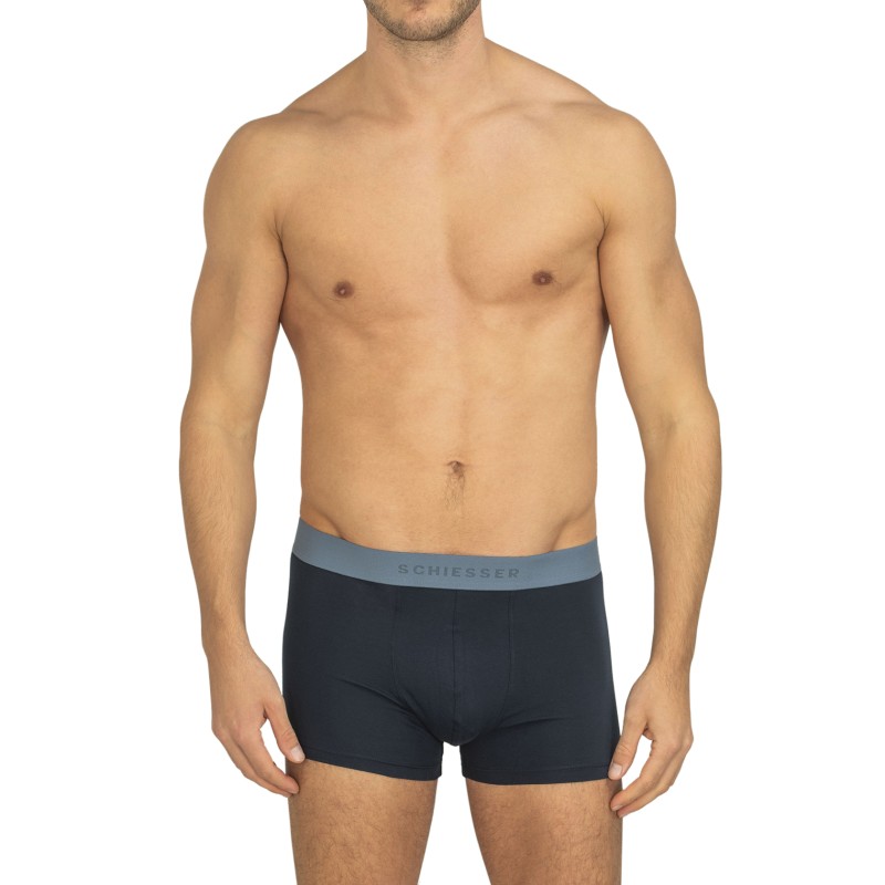 Schiesser_5-er Set_Trunks_Blau