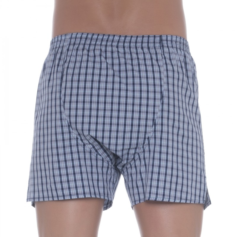 D.E.A.L International_Boxershorts_Blau_Kariert
