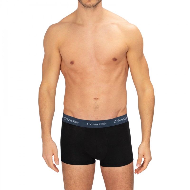 CalvinKlein_5-erSetBoxerBriefs_Schwarz_mitverschiedenfarbigemWebbund