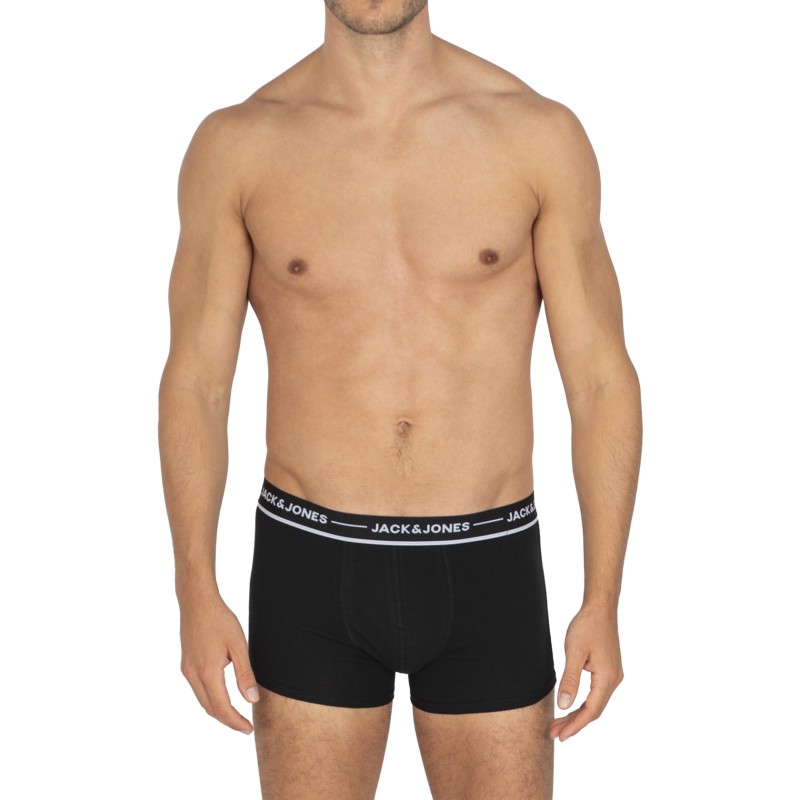 Jack & Jones_5-er Set_Trunks_Schwarz Blau Grün & Grau