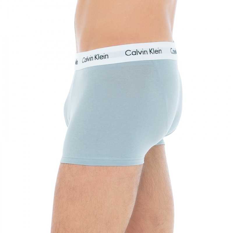 CalvinKlein_3-erSet_LowRise_Trunks_Grau,Pink&Lila