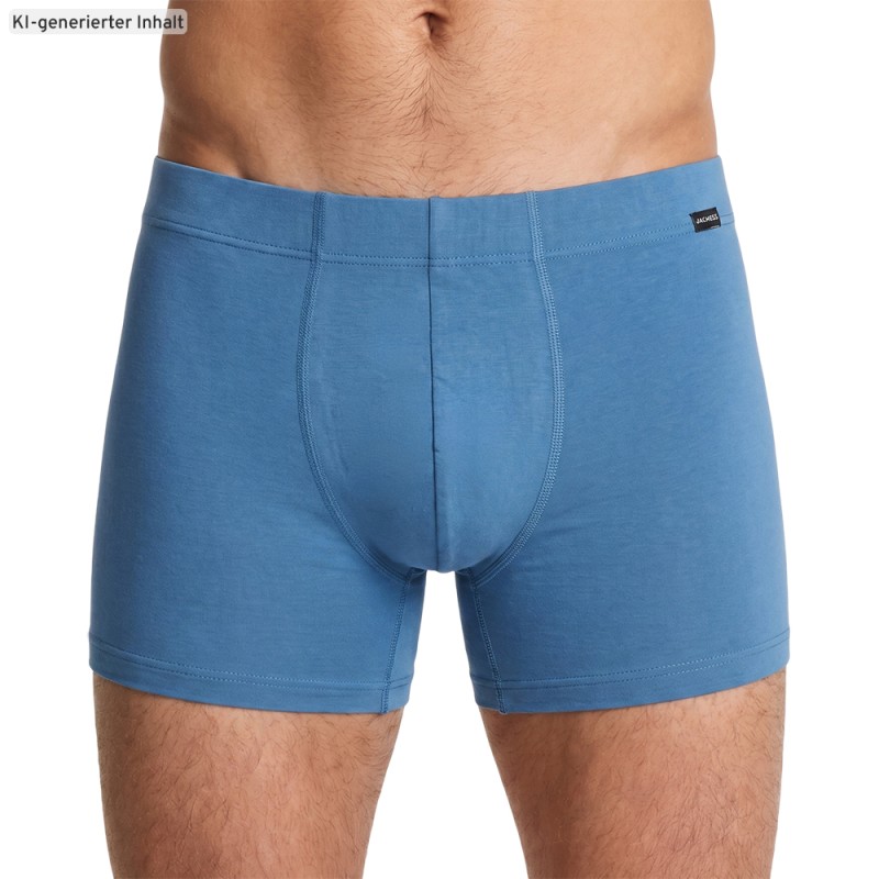 Hanro_2-erSet_Pants_Hellblau_Dunkelblau
