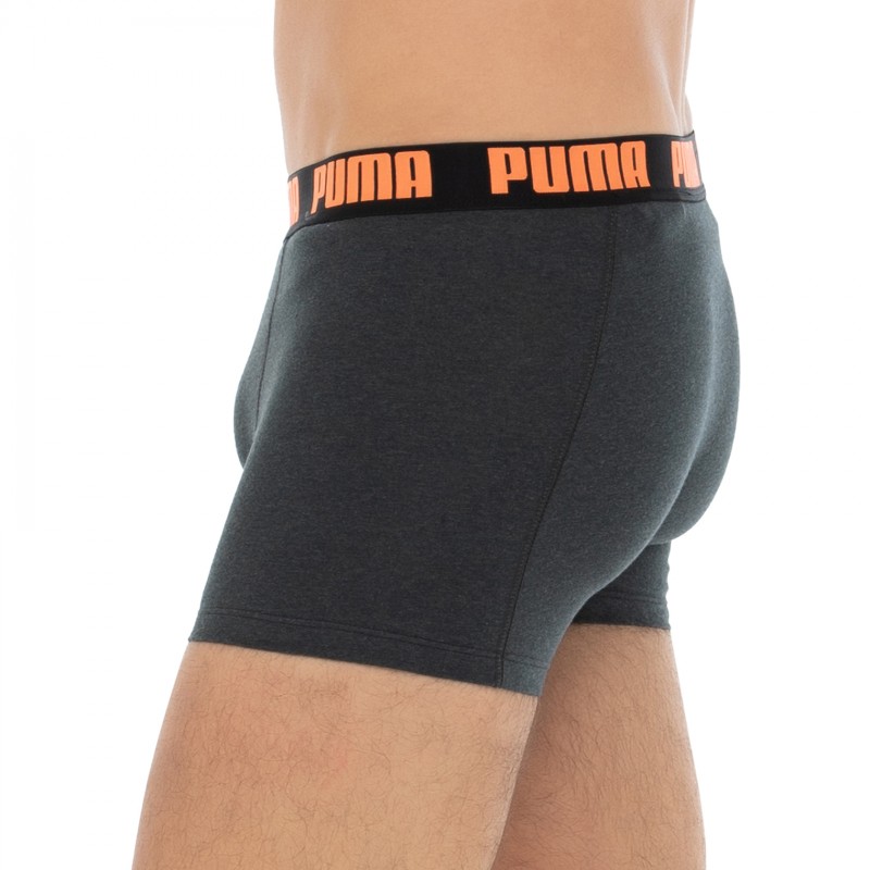 Puma_2-erSet_Boxers_Grau&Schwarz