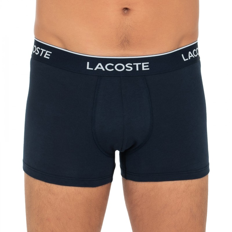 Lacoste_3-er Set_Trunks_Blau & Grau