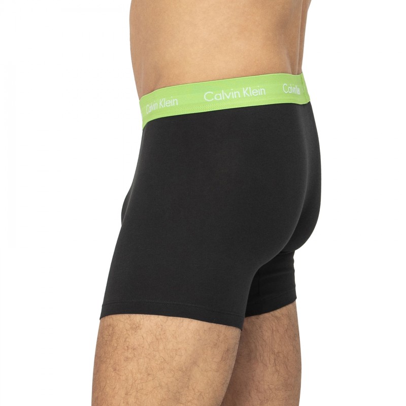 CalvinKlein_5-erSetBoxerBriefs_Schwarz_Priude_mitverschiedenfarbigemWebbund