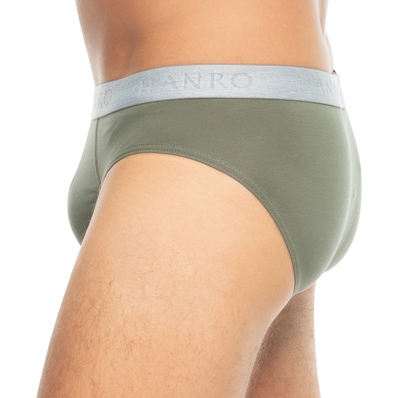 Hanro_2-erSet_Slips_Blau&Grün