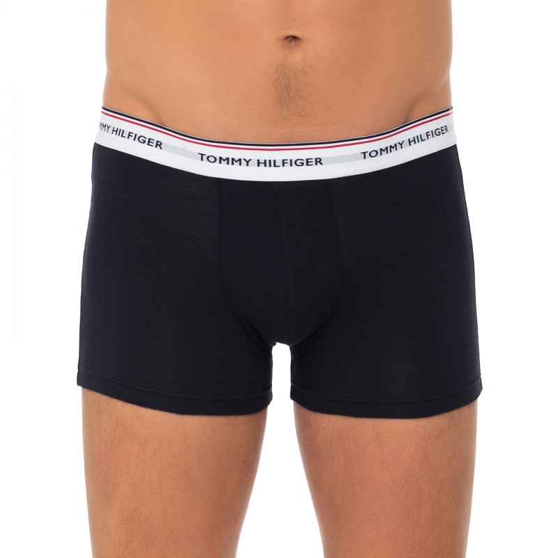 Boxerman_Herrenunterwäsche_Tommy Hilfiger_3-er Set_Trunks_Dunkelblau