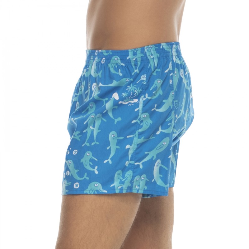 LousyLivin_2-erSet_Boxershorts_Blau_mitMotiv