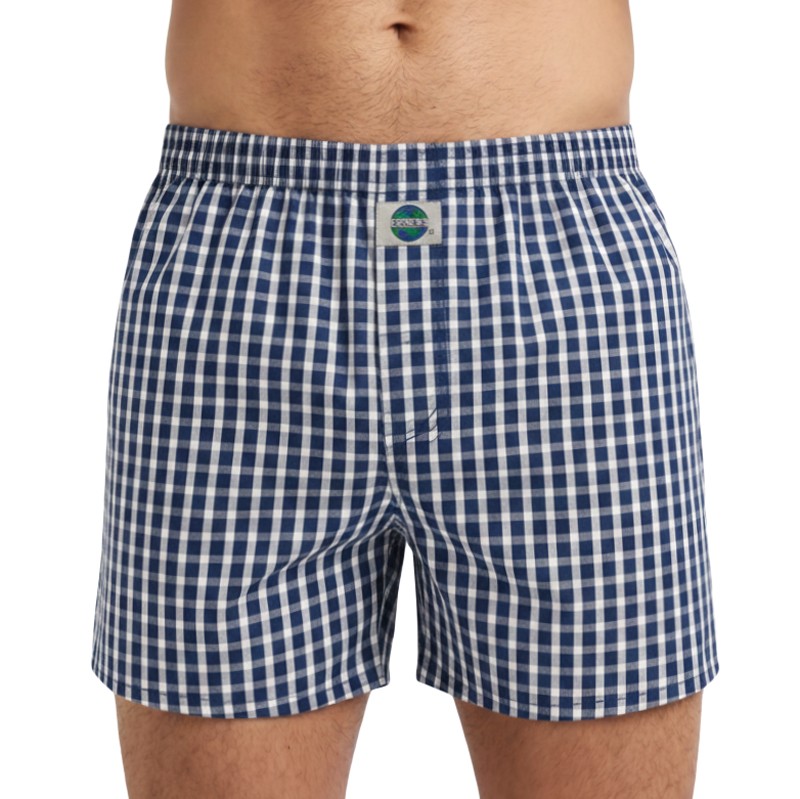 D.E.A.LInternational_Boxershorts_Dunkelblau_Weiß_kariert