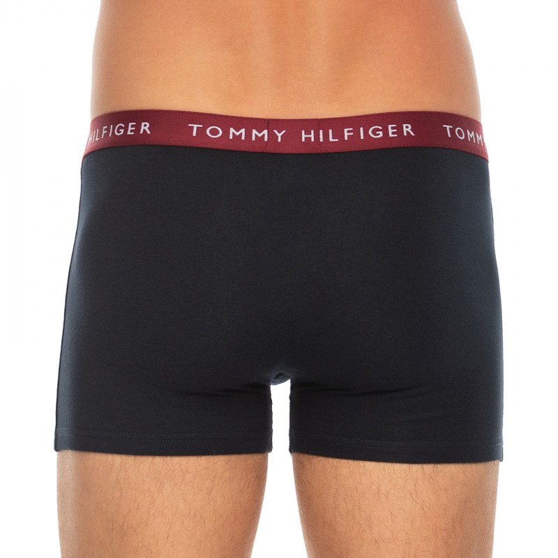 Tommy Hilfiger 5-er Set Trunks Blau mit verschiedenfarbigen Webbund