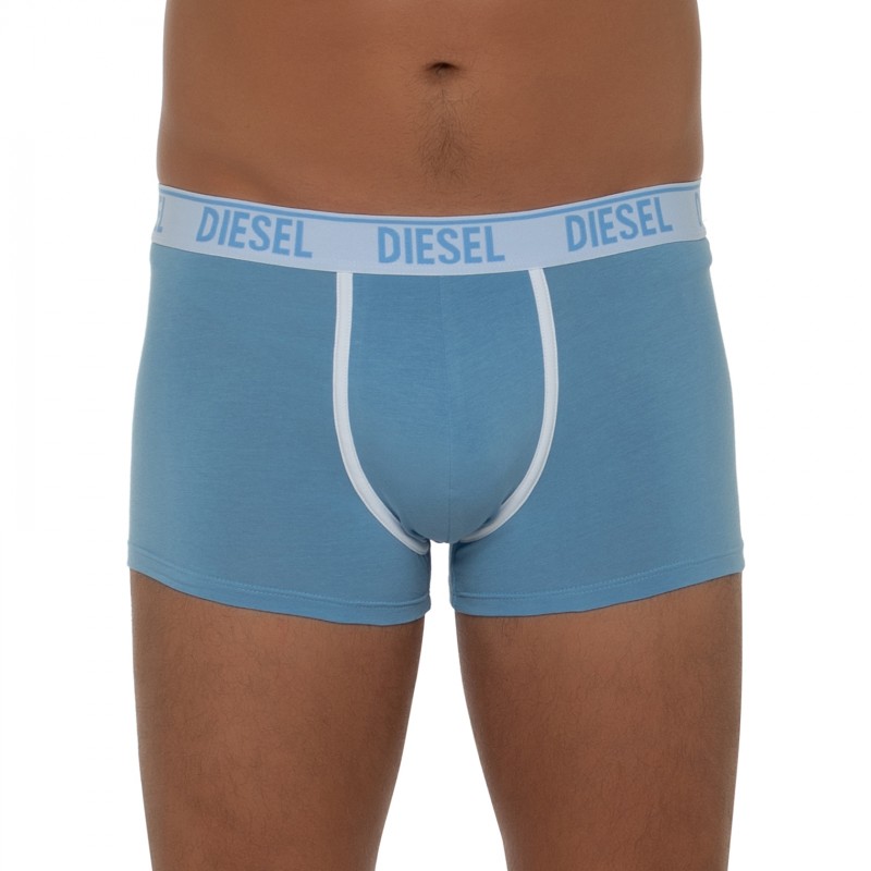Boxerman_Herrenunterwäsche_Boxershorts_Diesel_2-er Set_Trunks_Dunkelblau Hellblau