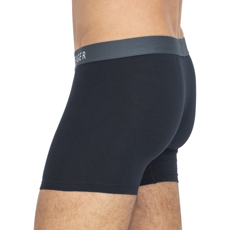 TommyHilfiger_3-erSet_Trunks_Blau_mitverschiedenfarbigemWebbund