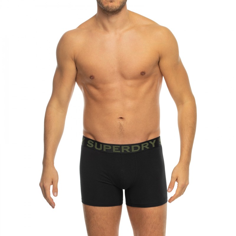 Superdry_3-erSet_BoxerBriefs_Khaki,Schwarz&Grau