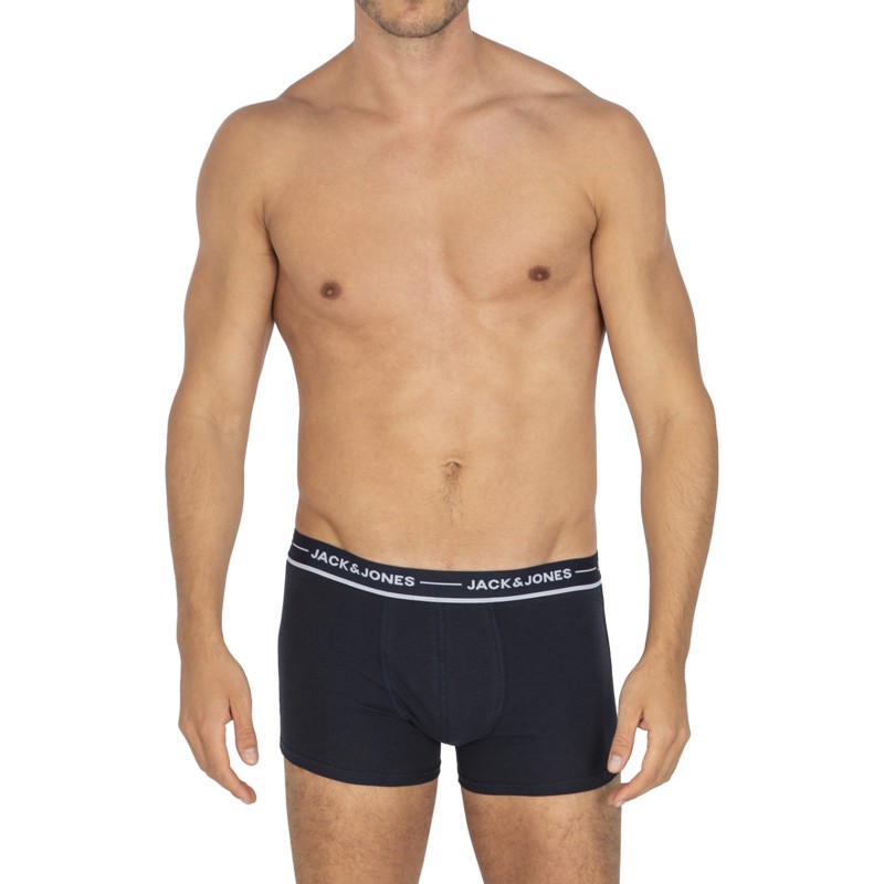 Jack & Jones_5-er Set_Trunks_Schwarz Blau Grün & Grau