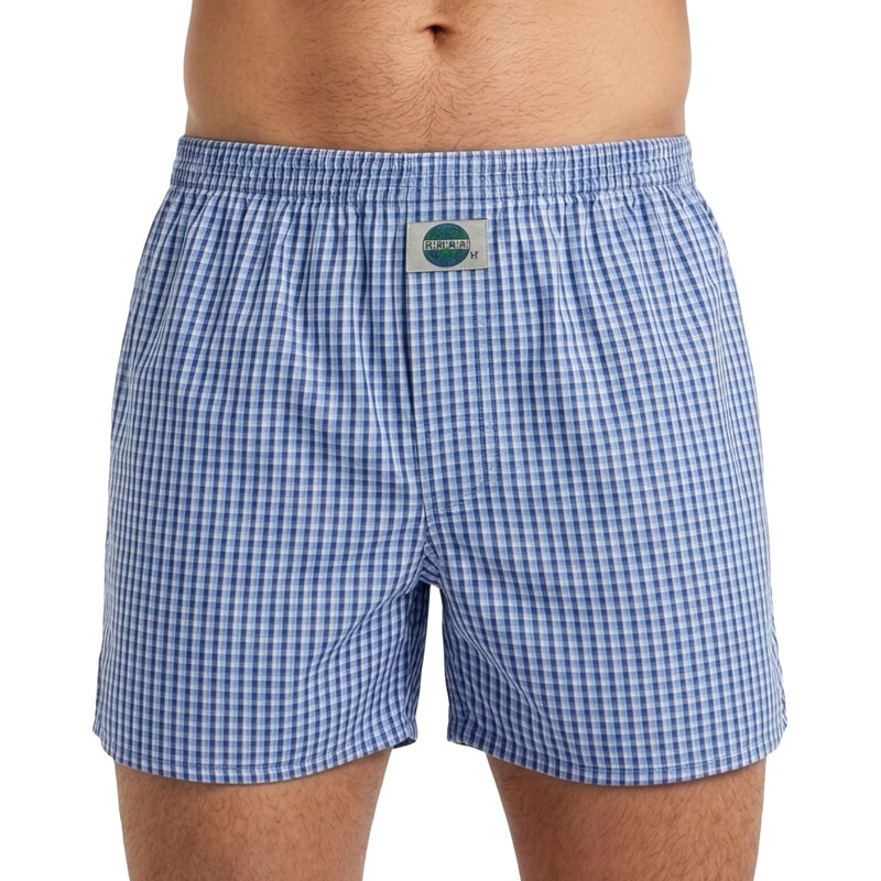 D.E.A.LInternational_Boxershorts_Blau_weiß_kariert