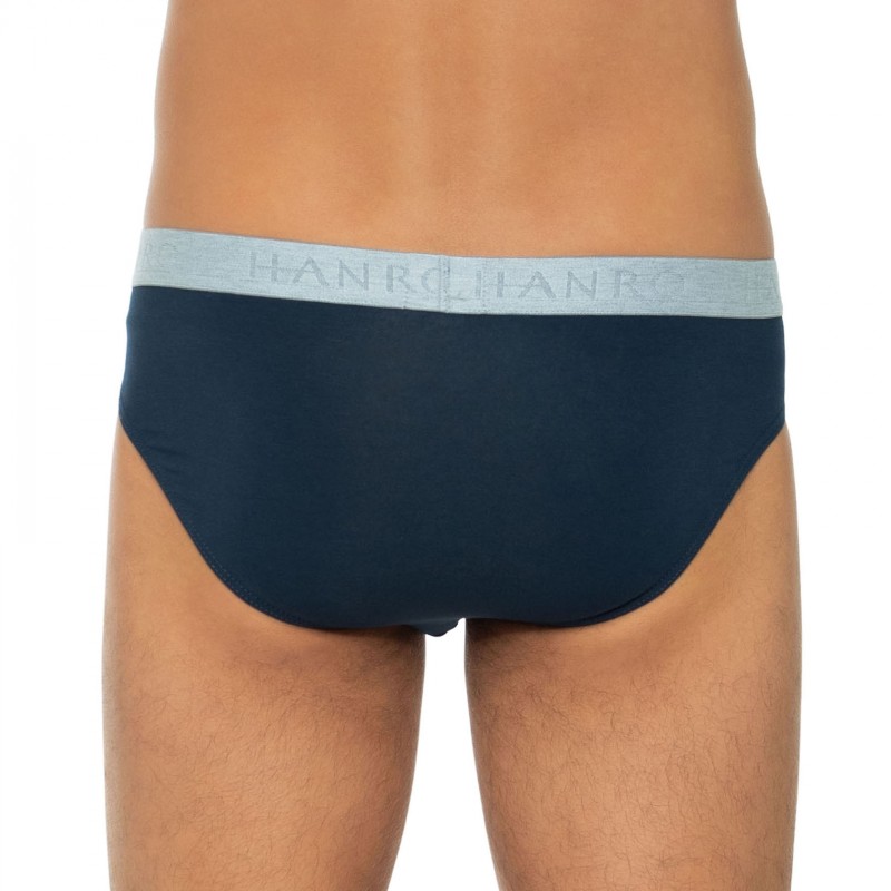 Boxerman_Herrenunterwäsche_HANRO_2-erSet_Slips_Grau&Blau