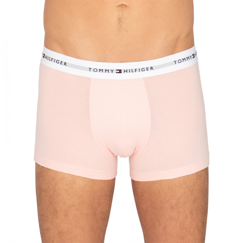 TommyHilfiger_3-erSet_Trunks_Grün,Hellblau&Rosa