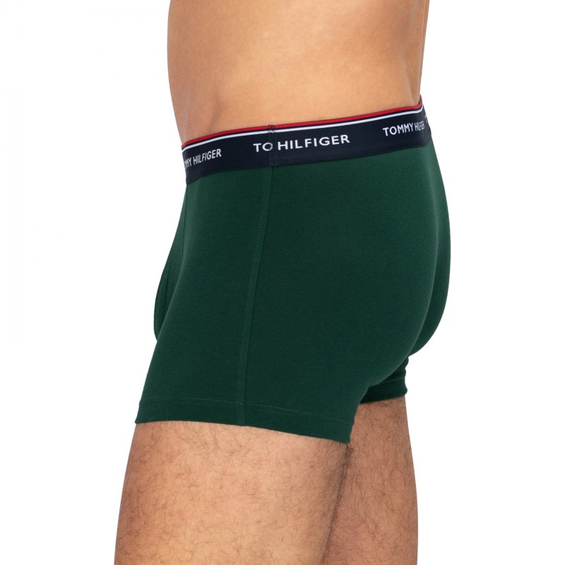 TommyHilfiger_3-erSet_Trunks_Grün,Grau&Blau