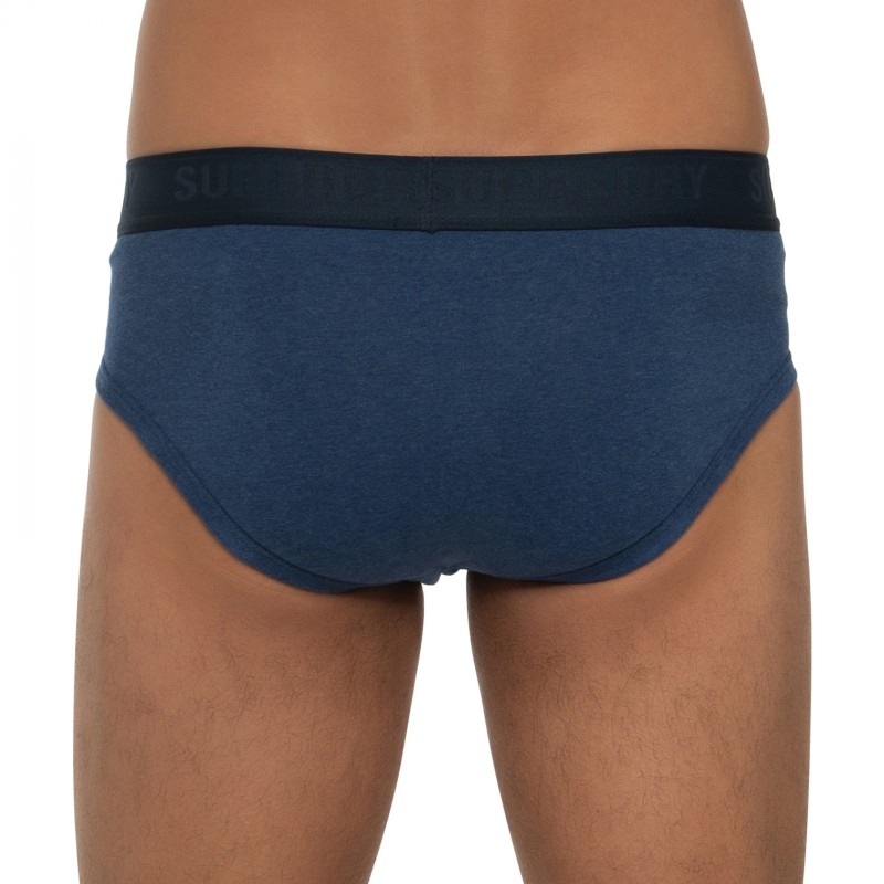 Boxerman_Herrenunterwäsche_Superdry_3-er Set_Slips_Blau