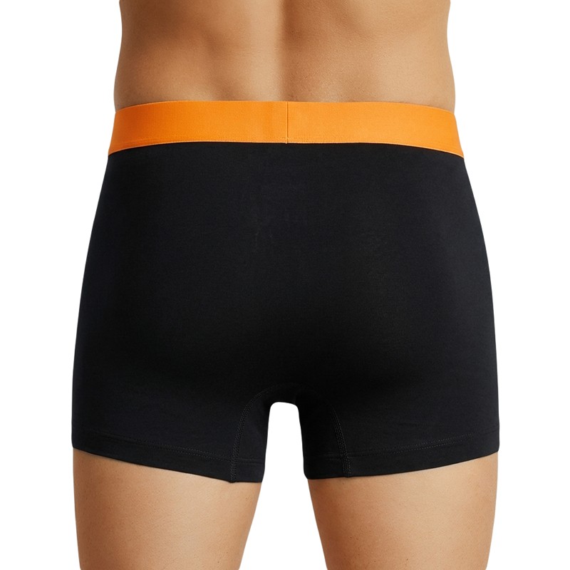 Schiesser_5-er Set_Shorts_Schwarz_mit_mehrfarbigen_Webbund