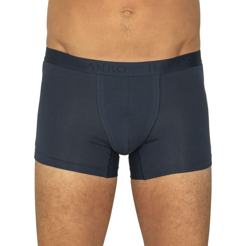 Hanro_2-erSet_Trunks_Blau_&_Hellblau