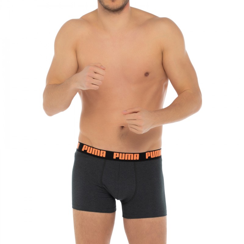 Puma_2-erSet_Boxers_Grau&Schwarz