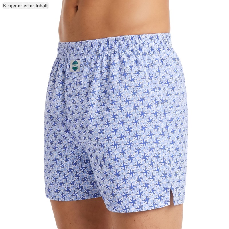D.E.A.LInternational_Boxershorts_Hellblau_mit_Print