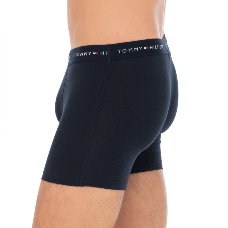 TommyHilfiger_3-erSet_BoxerBriefs_Dunkelblau_mitverschiedenfarbigemWebbund