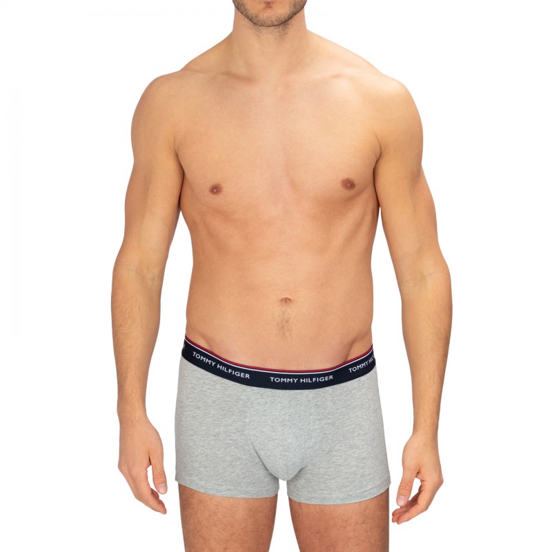 TommyHilfiger_3-erSet_Trunks_Grün,Grau&Blau